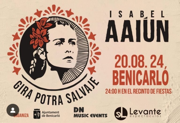 Concert d’Isabel Aaiún i DJ